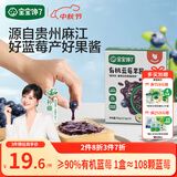 宝宝馋了有机蓝莓果酱150g热门商品无添加糖儿童吐司面包送宝宝婴儿辅食谱