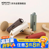 国誉一米新纯学生笔袋文具盒文具袋 可立桌面 帆布+涤纶 红色 中号 WSG-PCS22R开学文具