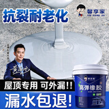 馨享家屋顶防水涂料胶补漏王裂缝渗水材料房顶楼顶屋面外墙室外防漏水胶