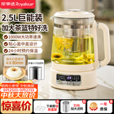 荣事达（Royalstar）养生壶 煮茶壶2.5升大容量烧水壶家用恒温水壶24H保温炖煮一体电热水壶花茶壶 加大滤网 YSH25E