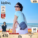 凯浦林kipling男女新款可爱出游通勤迷你时尚潮休闲流单肩包斜挎包 经典靛蓝