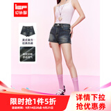 IEF/爱依服裤子2026夏季新款美式时尚小众设计辣妹百搭牛仔短裤 牛仔深蓝 M