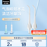 松下（Panasonic）冲牙器喷嘴 高频脉冲水流喷嘴清洁牙龈沟 适用于ADJ4/JDJ1 2支装EW0955