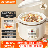 苏泊尔（SUPOR）电炖锅 电炖盅 煲汤锅 炖汤锅 煮粥锅 婴儿熬粥家用可预约白瓷 2-3人用2L DG20YC885