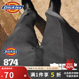 Dickies874经典款工装裤男女同款直筒休闲长裤复古回潮易穿搭裤子 深灰色 （腰部修身 卡码建议拍大） 36