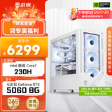 武极天奕 14代i7 14700KF/RTX5060Ti/5070海景房机箱直播电竞游戏台式组装电脑主机整机DIY组装机 酷睿7-230H+RTX5060丨配置一