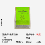 治光师云雾森林瑰夏意式咖啡豆中深烘焙美式黑咖啡450g源头直发