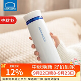 乐扣乐扣（LOCK&LOCK）不锈钢情侣学生保温杯菲特旋转盖轻量杯450ml白蓝 LHC4131WB