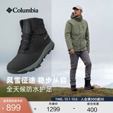 Columbia哥伦比亚户外男子银点热能夹棉轻盈缓震防水雪地靴BM2032 010黑色 41 (26cm)