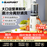 蓝宝（BLAUPUNKT）NFC纯果汁榨汁机原汁机 家用果汁机渣汁分离全自动大口径免切无滤网好清洗料理机 YJ01