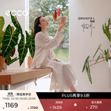 爱步（ECCO）单鞋女 26年秋冬轻奢羊皮革浅口粗跟高跟鞋玛丽珍鞋 丽芙250613 冰白色25061301017 37