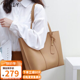 viney牛皮包包女包大容量托特包单肩包手提包生日礼物高级感送女友老婆