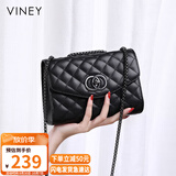 viney牛皮包包女包轻奢链条包洋气斜挎单肩包生日礼物高级感送女友老婆