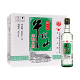牛栏山二锅头 精制陈酿 新一代 浓香风格口粮酒 自饮北京特产礼品 43度 500mL 12瓶 整箱装