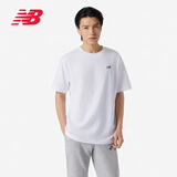 NEW BALANCE NB官方男款运动休闲百搭纯色打底圆领上衣短袖T恤 WT MT41509 XL