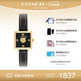 蔻驰（COACH）CASS系列  皮带石英女表 14503695 孔雪儿推荐 礼物/送礼