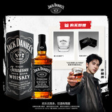 杰克丹尼（Jack Daniels）美国田纳西州 调和型威士忌 黑标礼盒装 700ml