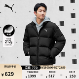 彪马（PUMA）防风拒水保暖运动羽绒服男女同款新款冬季鸭绒外套635857 黑色-01 L (180/100A)