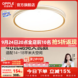 欧普照明（OPPLE）护眼双面出光全光谱卧室led吸顶灯温馨现代简约儿童房间灯WS 【呵护光2代】品见III智控圆卧