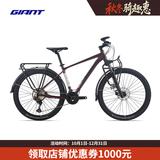 捷安特（GIANT）Expedition 1征途27.5轮径24速成人变速旅行山地自行车 焦糖红(川藏版) 27.5×16 S 适合身高155-175cm
