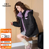 唐狮（TonLion）2026冬季女新款棉服设计感连帽短款棉衣好看潮流外套百搭棉袄