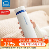 乐扣乐扣（LOCK&LOCK）不锈钢情侣学生保温杯菲特旋转盖轻量杯450ml白蓝 LHC4131WB