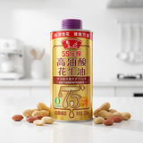 鲁花【保真花生油】高油酸花生油380ml （铁罐）油酸含量大于75%