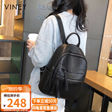 viney双肩包女学生通勤书包轻便旅游旅行背包轻奢电脑包生日礼物送女友