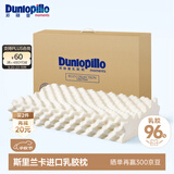 邓禄普（Dunlopillo）ECO按摩波浪枕 斯里兰卡进口天然乳胶枕头  颗粒按摩 