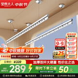 金贵夫人双杆晾衣架手摇式阳台升降晾衣杆家用晒衣架晒被子手动室内凉衣架 【加厚航空铝大方杆】冰川银2.0米