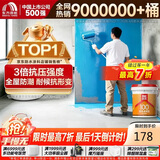 雨虹防水雨虹100彩色浆料厨房卫生间墙面防水涂料刚性17kg