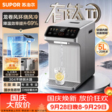 苏泊尔（SUPOR）有钛内胆电热水瓶风冷降温5L水箱可拆2200W速沸烧水壶净饮水机 恒温水壶调奶器SW-50T201Pro