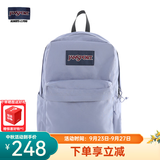 JANSPORT杰斯伯书包轻便双肩包男女旅行包简约背包电脑包学生校园 4QUELA6薰衣草紫-隔层+侧袋