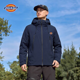 Dickies户外棉服男秋冬夹克外套上衣连帽防风保暖百搭登山服 深蓝 2XL