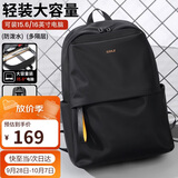 高尔夫（GOLF）背包男士双肩包15.6/16英寸电脑学生书包休闲防泼水旅行出差背包