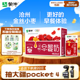 蒙牛早餐风味奶红枣味牛奶 250ml*16盒 送礼礼盒