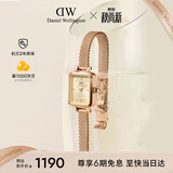 丹尼尔惠灵顿（DanielWellington）【马思纯同款】DW女士手表复古小方糖钢表带生日礼物送女友DW651