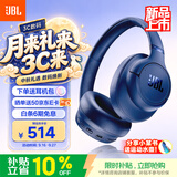 JBLTUNE780NC新款头戴式蓝牙耳机 超长续航降噪无线耳机 苹果手机通用耳机深海蓝