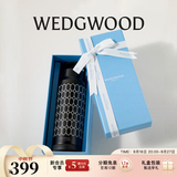 Wedgwood不锈钢保温杯高颜值咖啡杯便携水杯陶瓷涂层茶杯保冷保热随行杯 金粉年华曜石黑保温瓶500ml