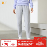 361°运动裤子女秋季跑步宽松户外休闲裤直筒长裤卫裤662434710D