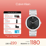 Calvin KleinCK雅致复古款黑色石英女表25200249送女友【节日礼物】