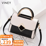 viney包包女包牛皮斜挎单肩包洋气轻奢手提包生日礼物高级感送女友老婆