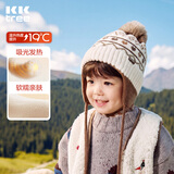 Kocotreekk树儿童帽子抗静电可爱绒球男童女孩宝宝冬季帽子