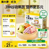 窝小芽 一周卡通馒头儿童早餐无添加色素享婴儿馒头宝宝辅食谱210g