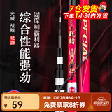 光威（GW）战鳍综合鱼竿青草鲢鳙鲤大物28调碳素轻硬野钓台钓竿钓鱼竿 3.6米+金属竿止+竿梢+送礼包