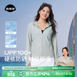 菇娘家防晒衣原纱冰丝透气女户外防紫外线轻薄女外套大码宽松防晒服