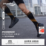 SAUCONY索康尼火鸟4缓震跑鞋男秋季运动鞋男减震透气跑步鞋男 黑5 43