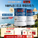 Swisse斯维诗蓝帽乳清蛋白粉 中老年增强免疫力 450g*2 中秋礼品礼盒