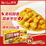 好侍（HOUSE）百梦多咖喱块 原味200g 日式块状咖喱调味料4-8人份