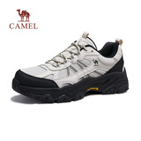 骆驼（CAMEL）造极2代户外网面登山休闲运动老爹徒步鞋 G16S307001 米白/黑 43